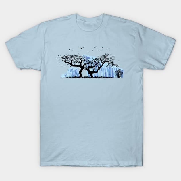 Scrat Tree T-Shirt by 2mz